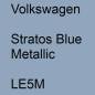 Preview: Volkswagen, Stratos Blue Metallic, LE5M.